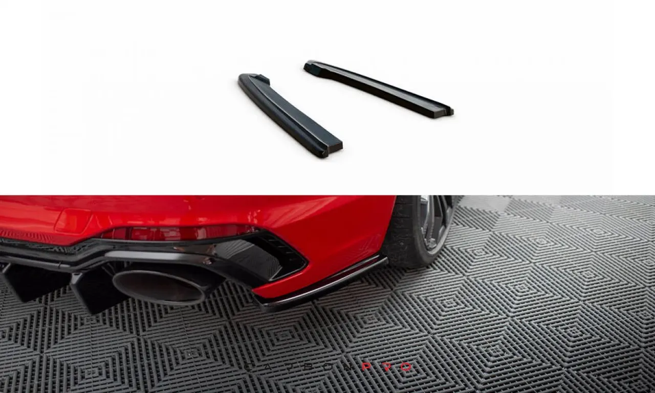 Carbon Rear Side Splitters