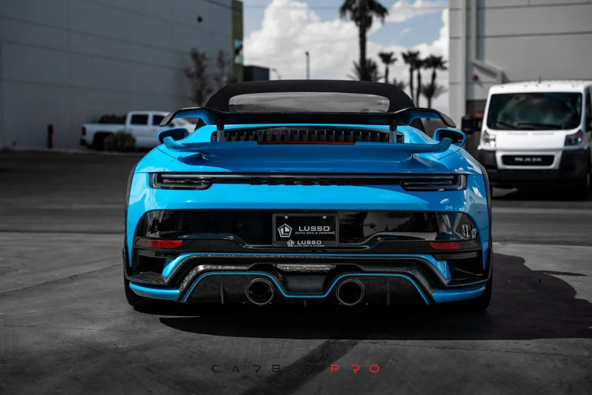 Carbon Rear Spoiler I for 992 Turbo (S)