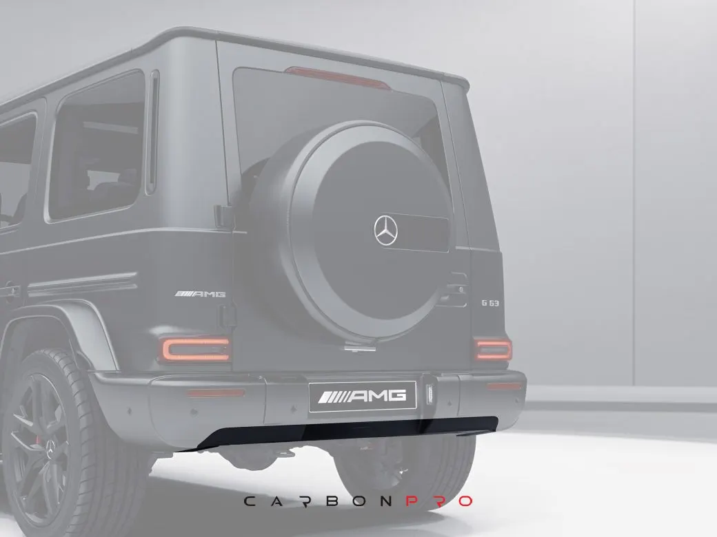 Carbon Rear Under Bumper Protection