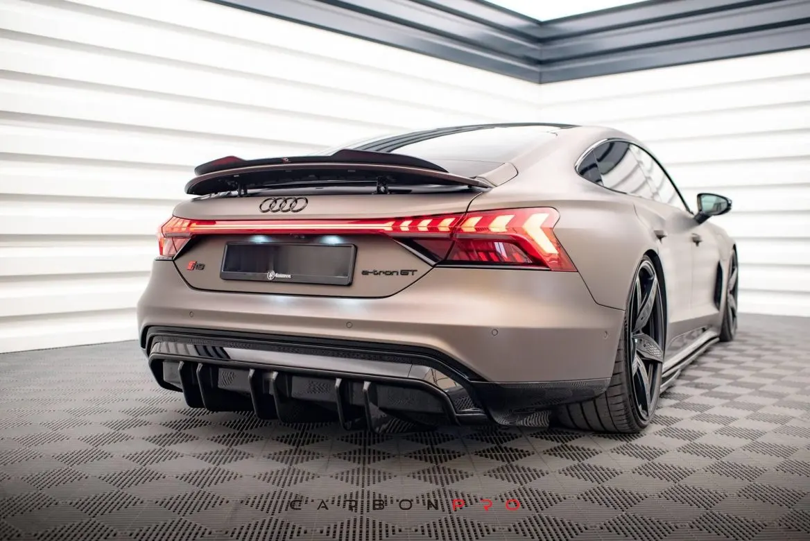 CARBON REAR VALANCE AUDI E-TRON GT / RS GT MK1