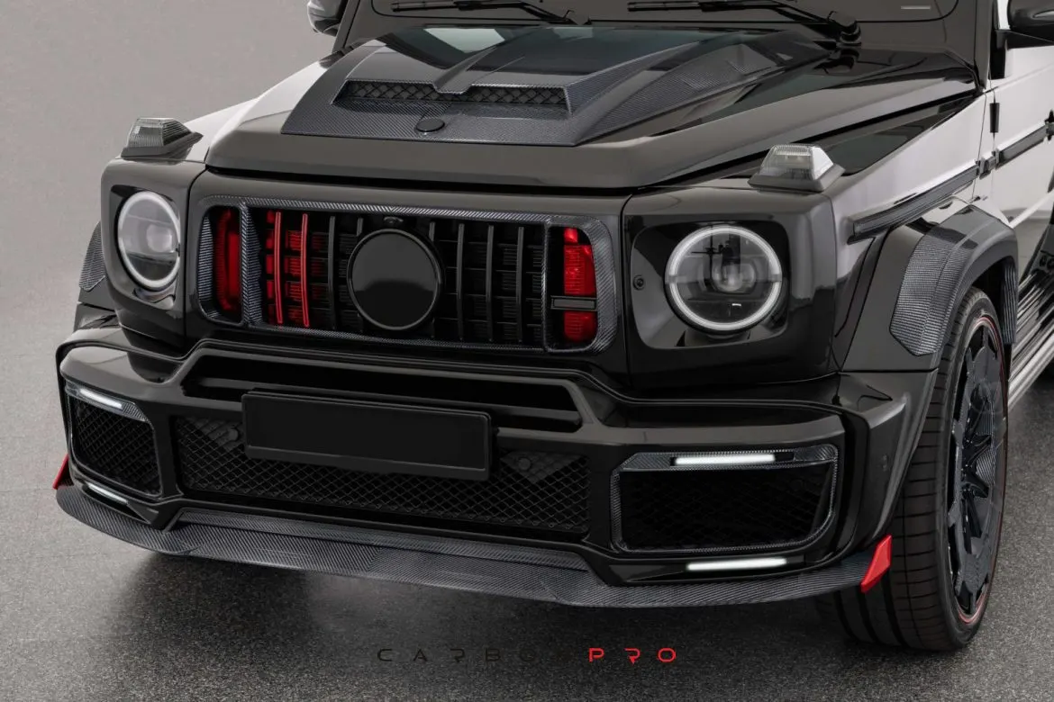 Carbon Rocket front lip