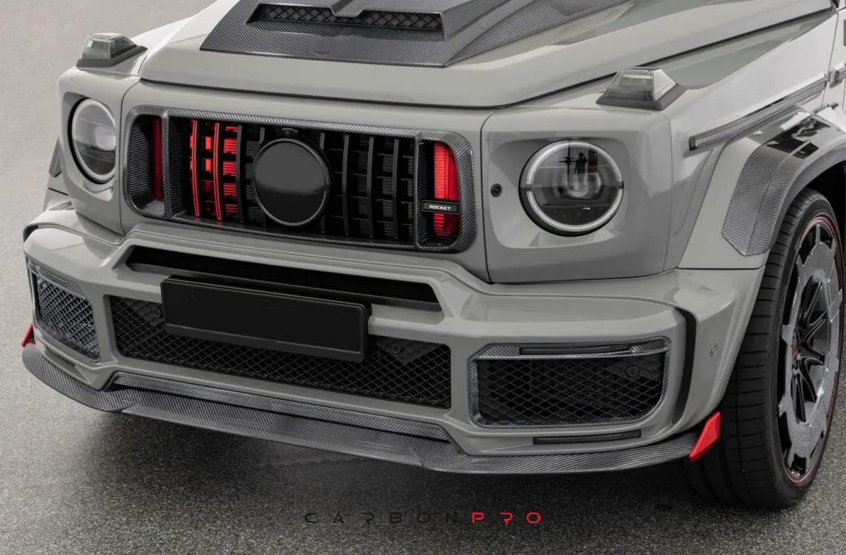 Carbon Rocket grill frame