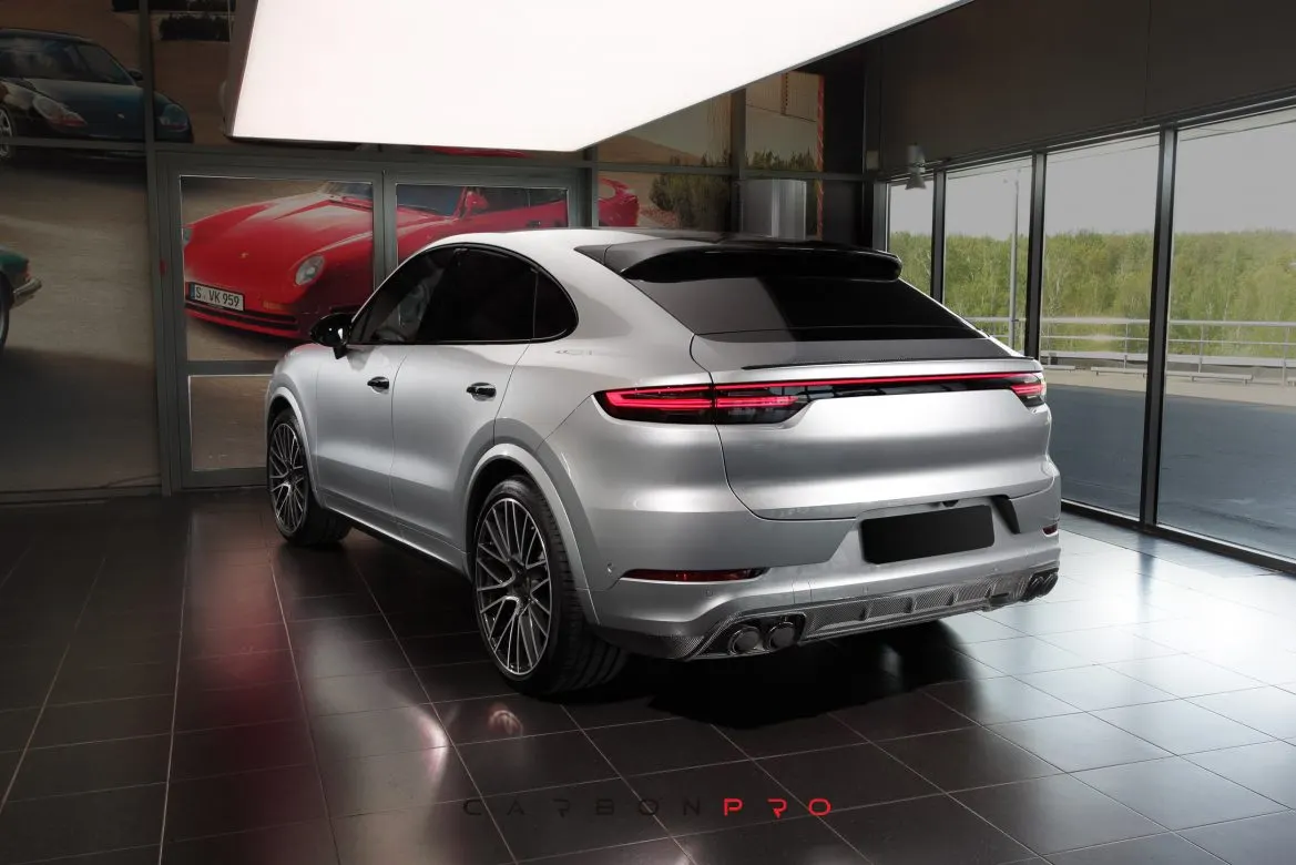 Carbon rood spoiler