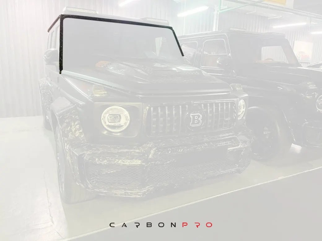 Carbon Roof 360 moldings
