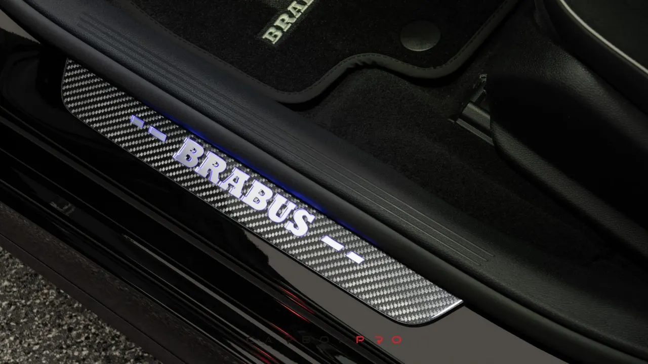 Carbon scuff plates