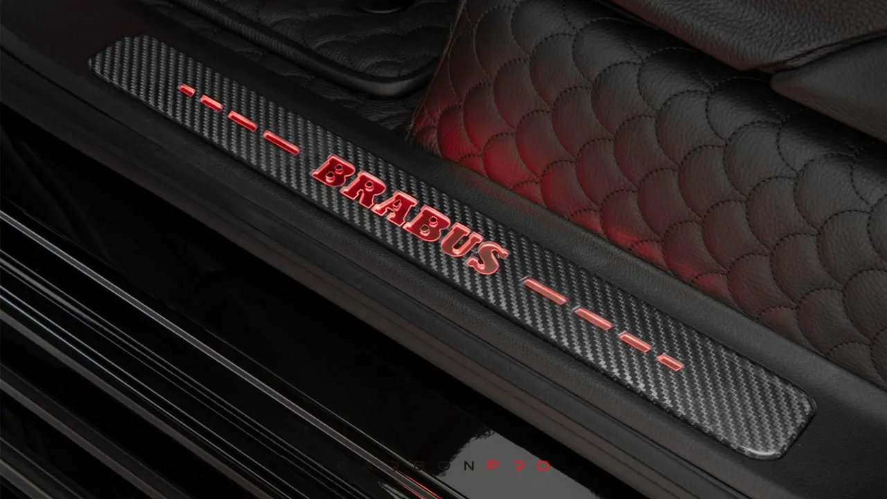 Carbon scuff plates