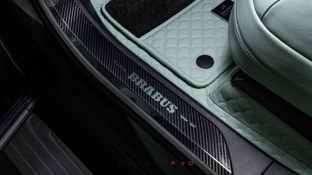 Carbon scuff plates
