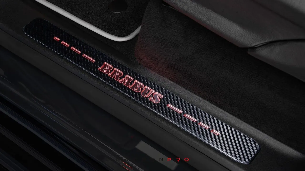 Carbon scuff plates