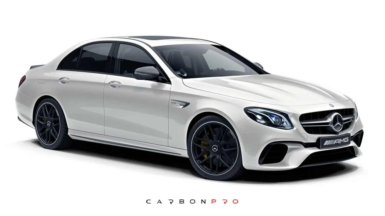 Carbon Side skirt Add-ons AMG 63 Design