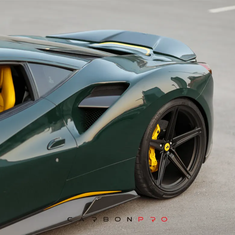 Carbon side skirts Ferrari 488 Diavolo