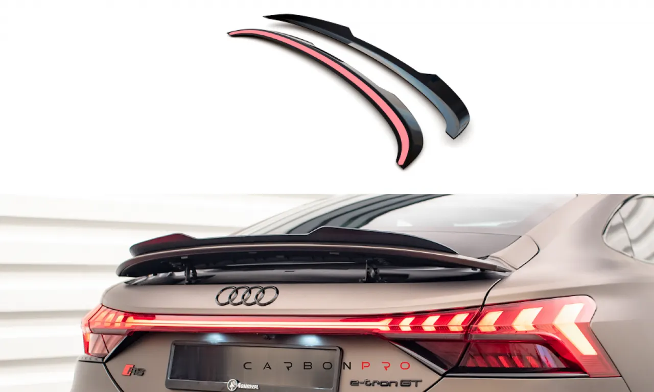 CARBON SPOILER CAP AUDI E-TRON GT / RS GT RS MK1
