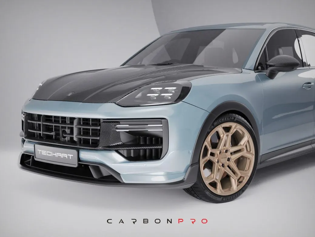 Carbon Trim Aerokit for E3.2 Cayenne Coupe