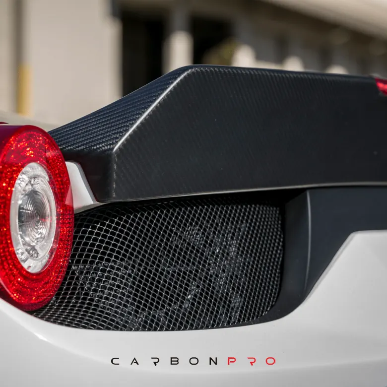 Carbon trunk lid spoiler Ferrari 458 Italia VX