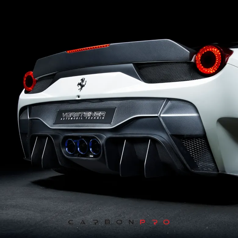 Carbon trunk lid spoiler Ferrari 458 Italia VX