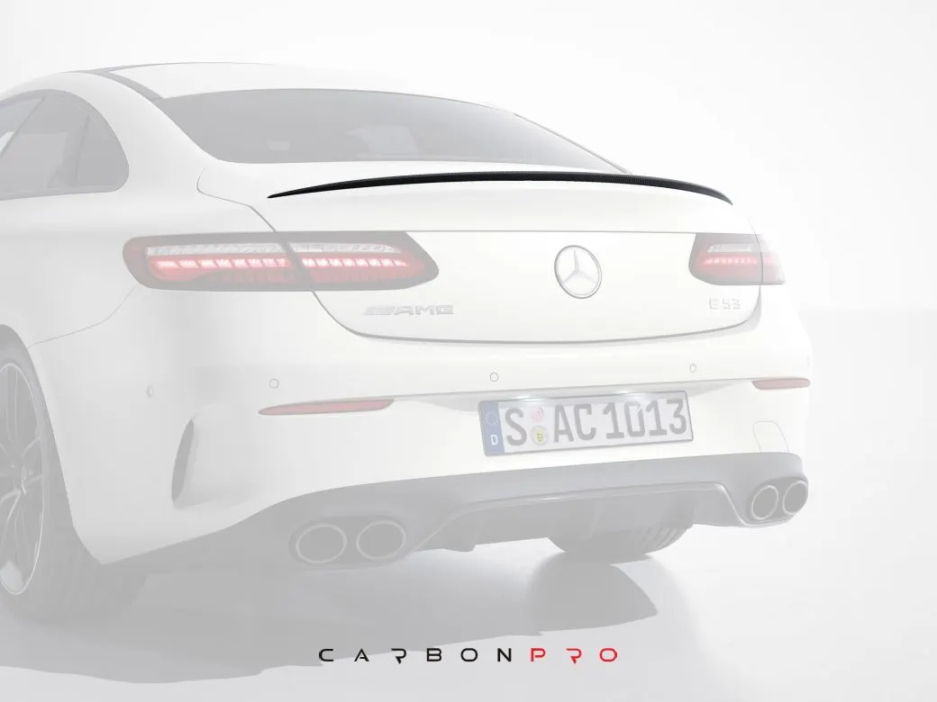 Carbon trunk spoiler