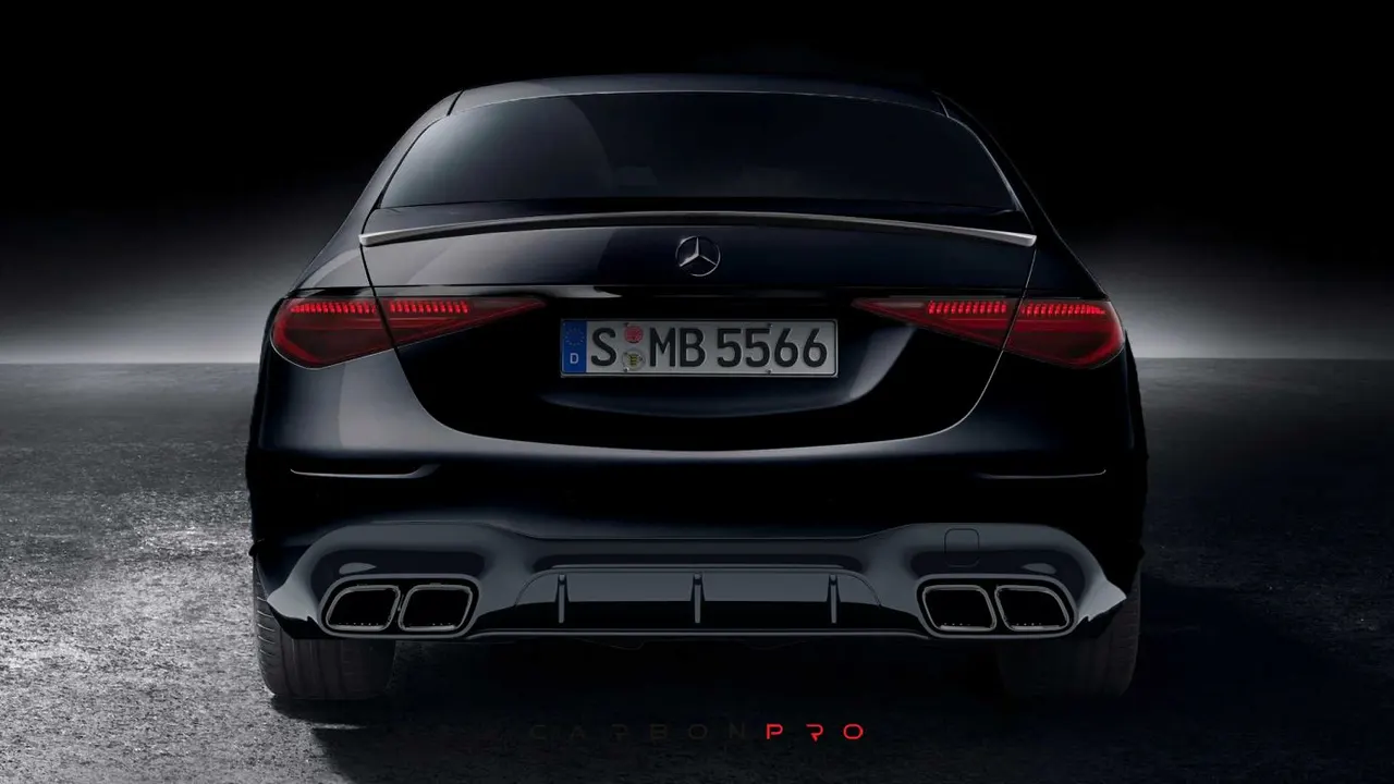 Carbon trunk spoiler