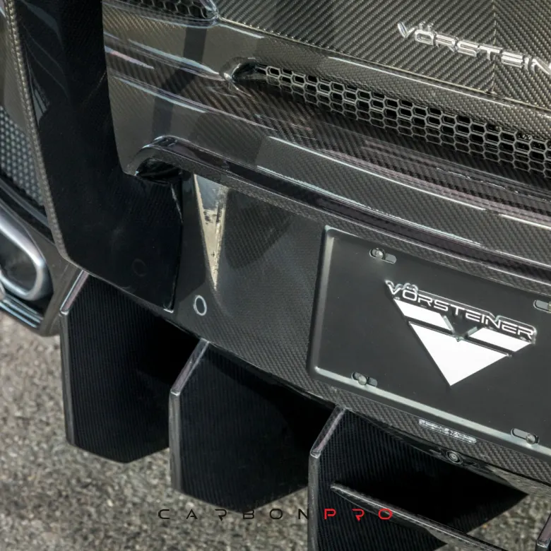 Carbon wing McLaren 570S VX Aero with carbon mounts