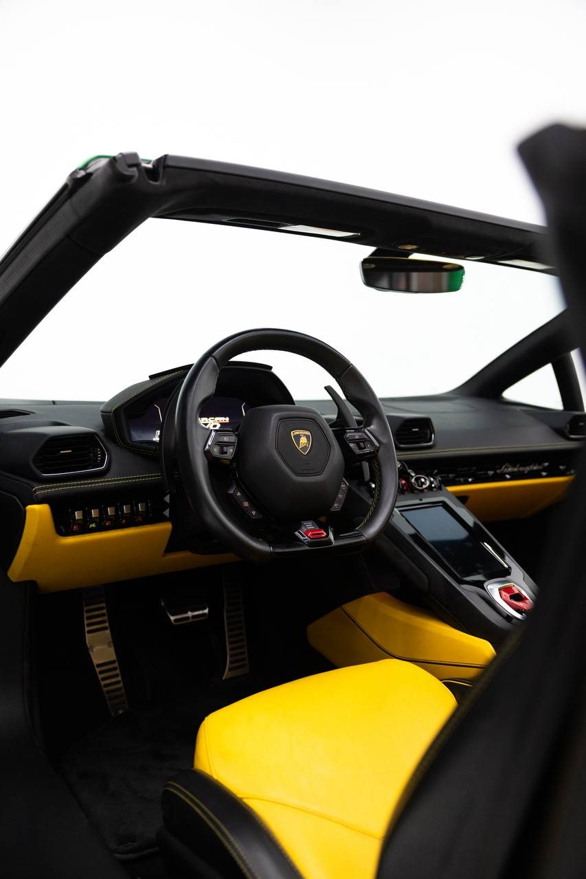 Lamborghini Huracan Spyder — Green / Yellow