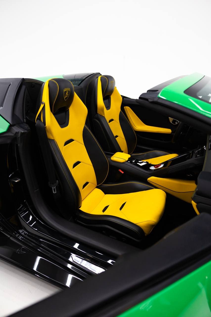 Lamborghini Huracan Spyder — Green / Yellow