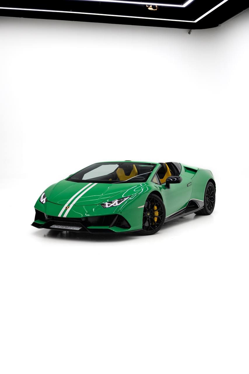 Lamborghini Huracan Spyder — Green / Yellow