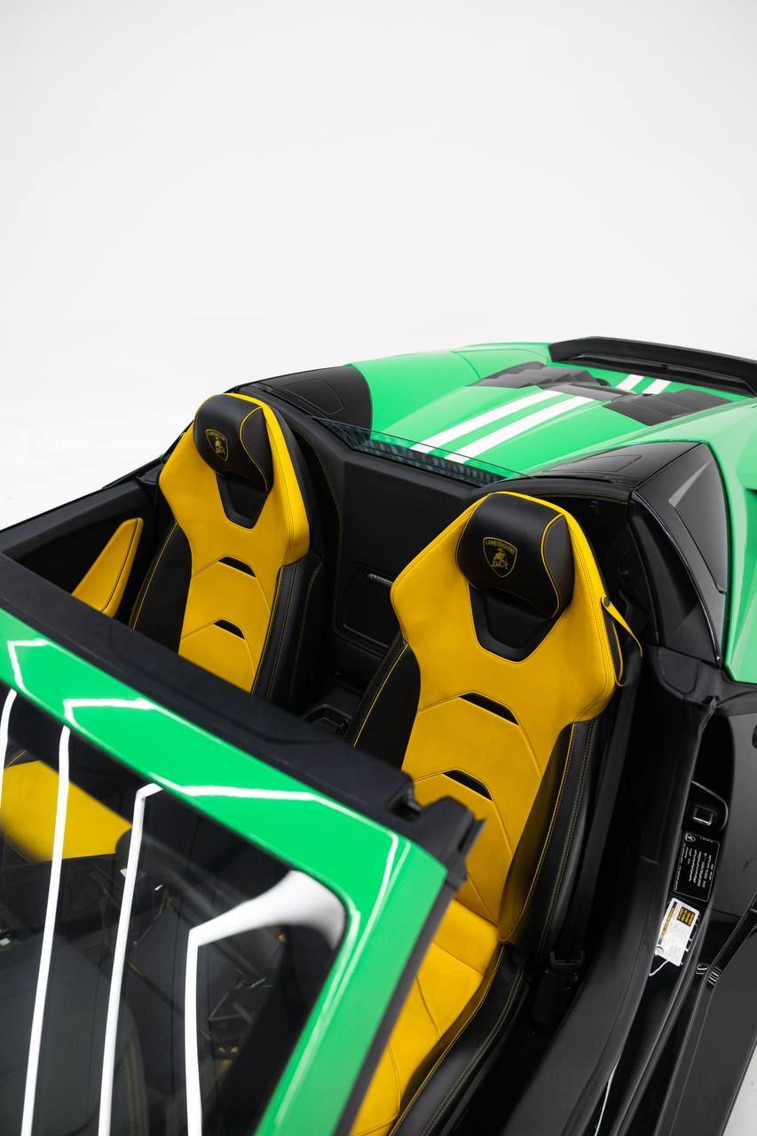 Lamborghini Huracan Spyder — Green / Yellow