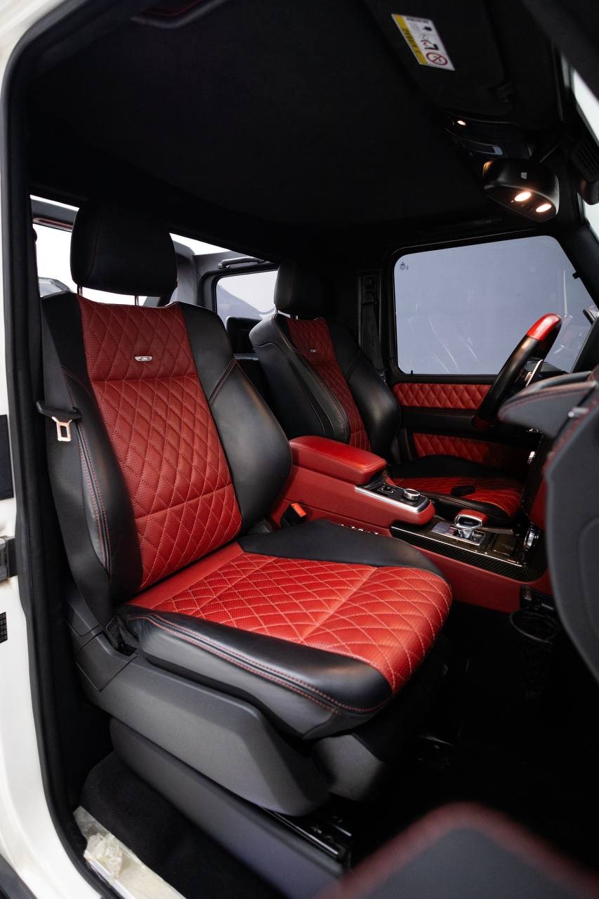 Mercedes-Benz G-Class BRABUS — White / Red