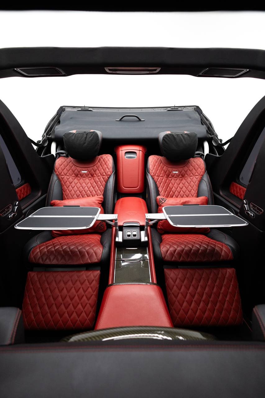 Mercedes-Benz G-Class BRABUS — White / Red