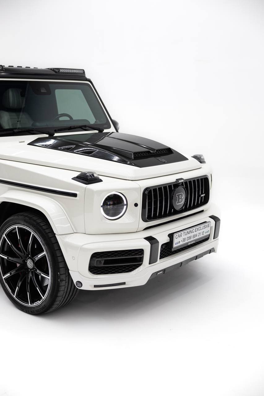 Mercedes-Benz G-Class BRABUS — White / White