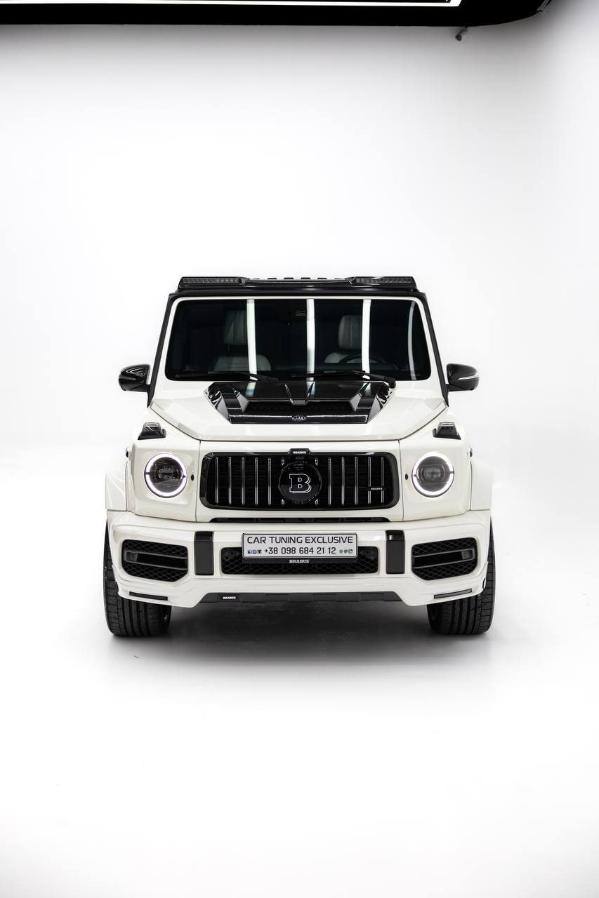 Mercedes-Benz G-Class BRABUS — White / White