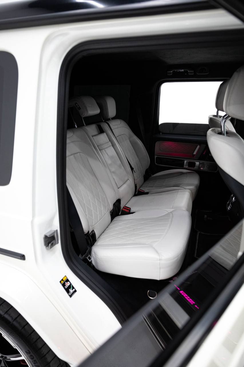 Mercedes-Benz G-Class BRABUS — White / White
