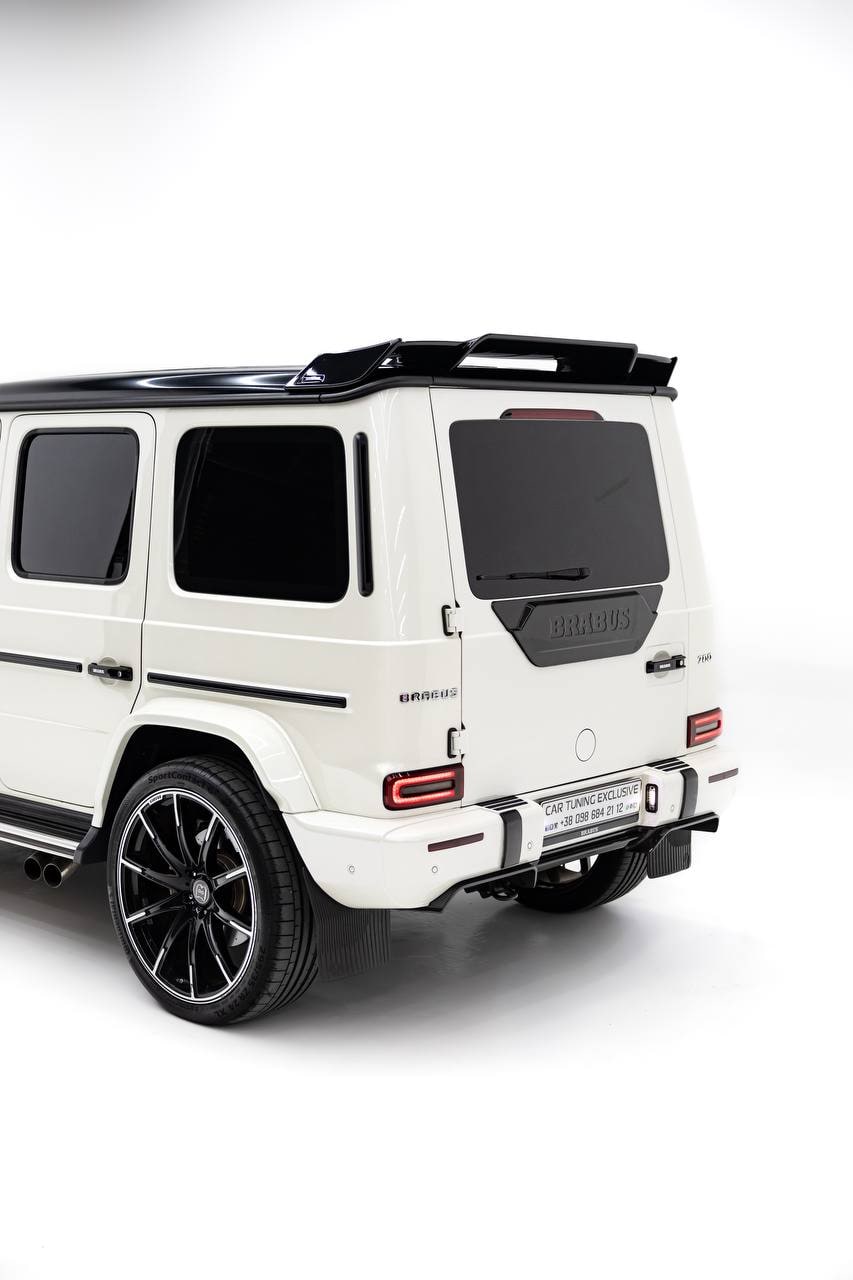 Mercedes-Benz G-Class BRABUS — White / White