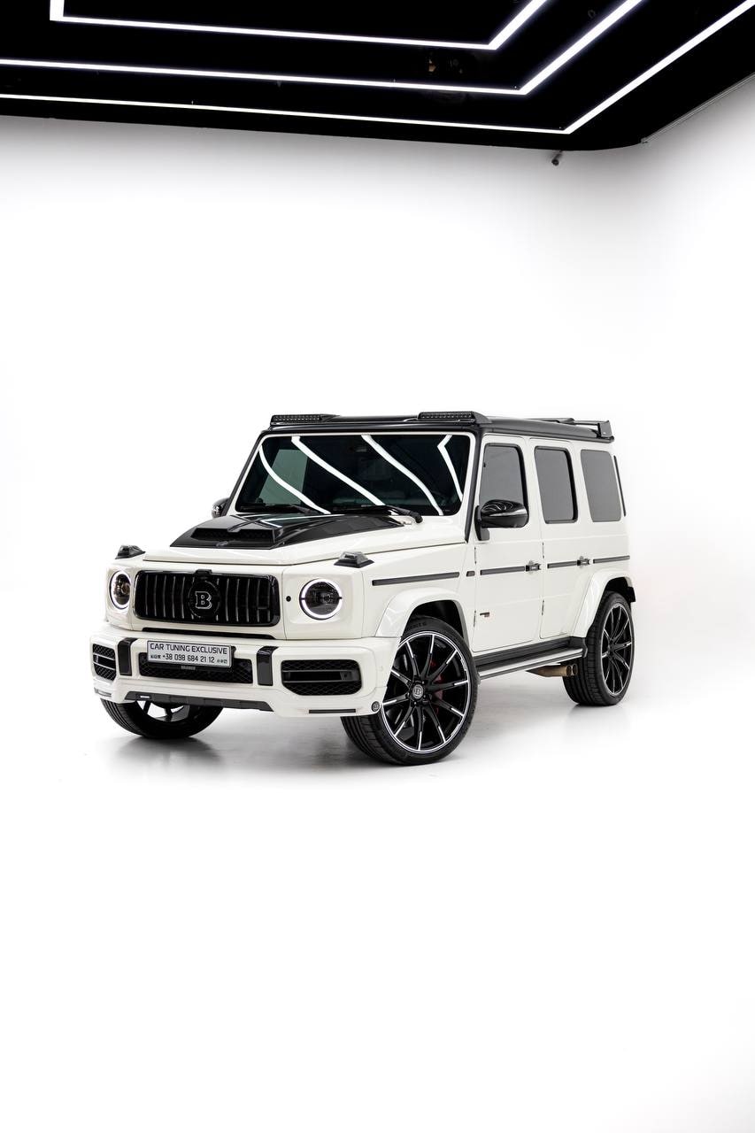 Mercedes-Benz G-Class BRABUS — White / White