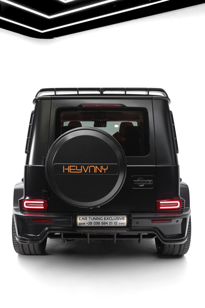 Mercedes-Benz G-Class MANSORY — Black / Orange