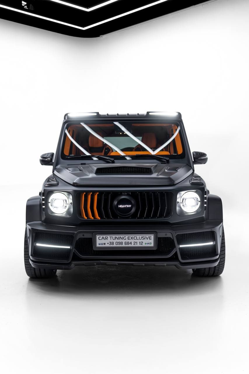 Mercedes-Benz G-Class MANSORY — Black / Orange