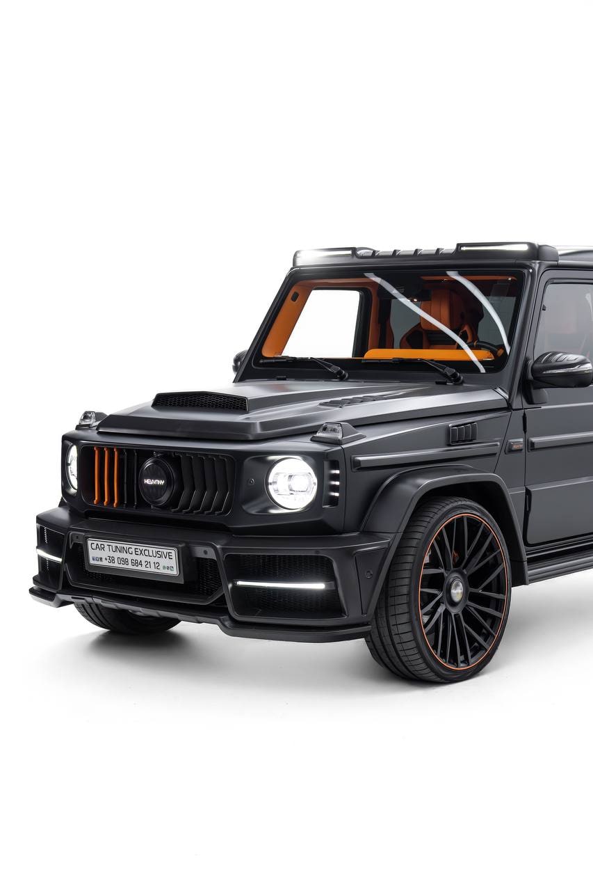Mercedes-Benz G-Class MANSORY — Black / Orange