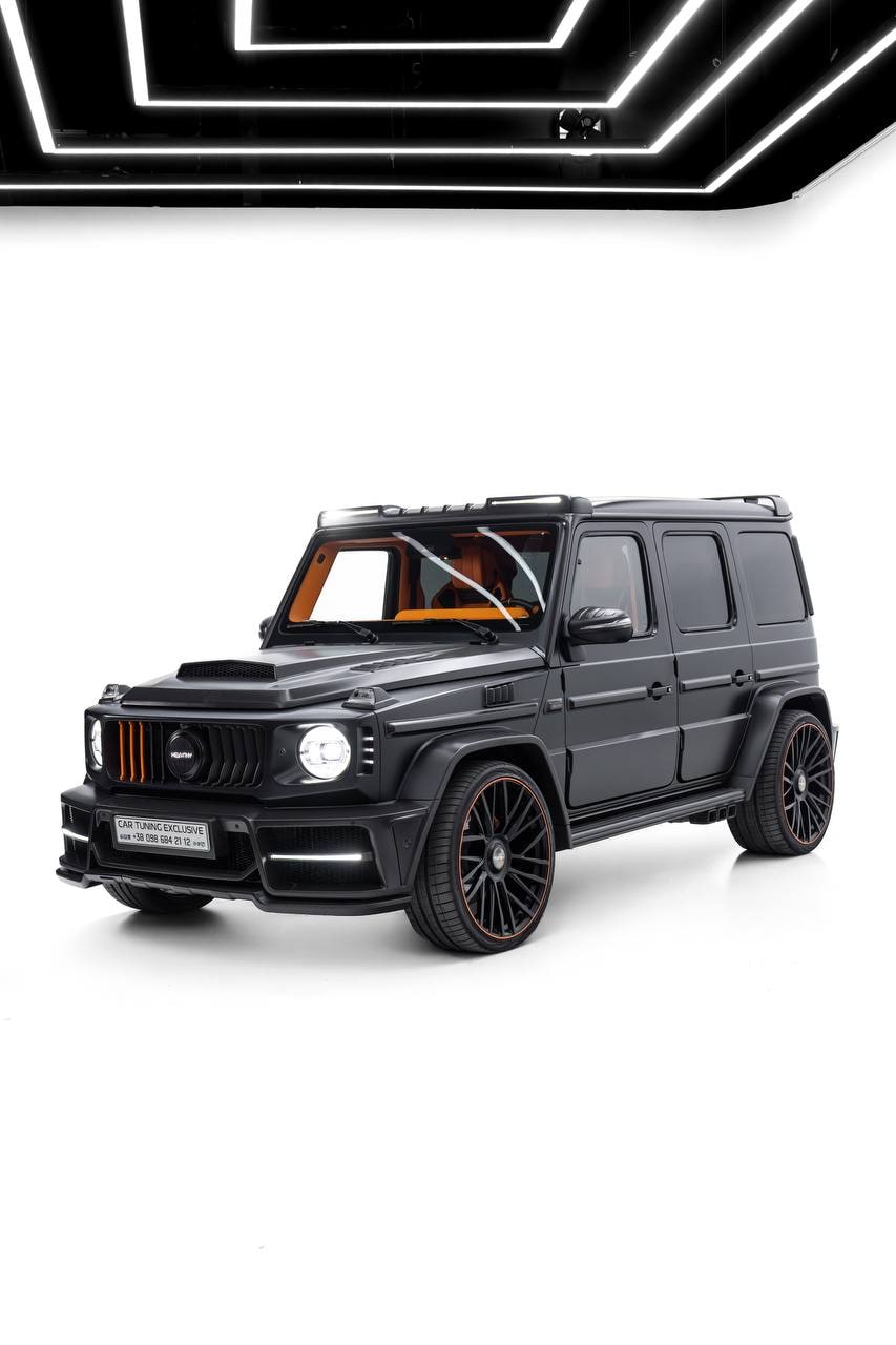 Mercedes-Benz G-Class MANSORY — Black / Orange