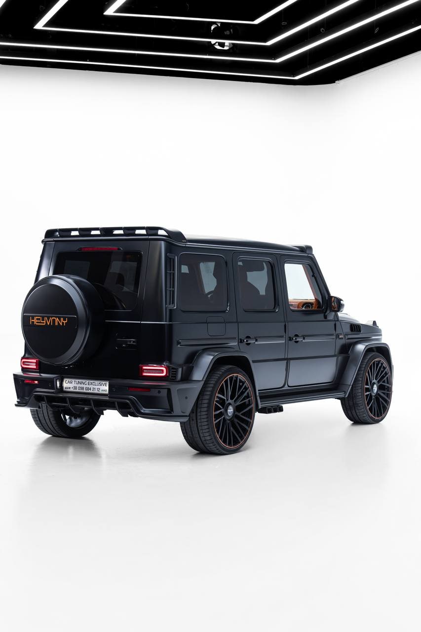 Mercedes-Benz G-Class MANSORY — Black / Orange