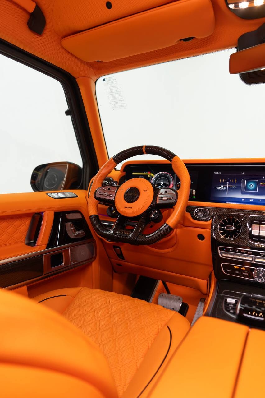 Mercedes-Benz G-Class MANSORY — Black / Orange
