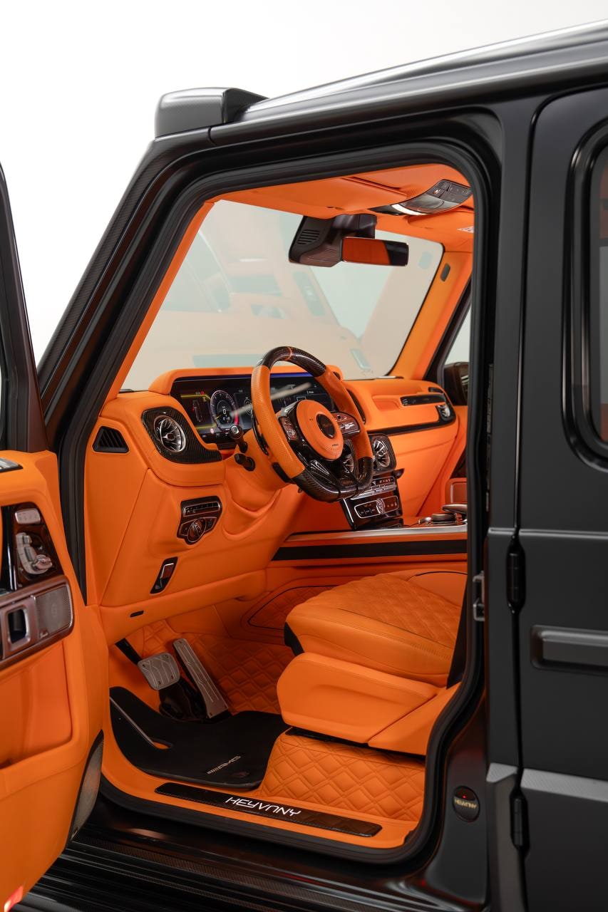 Mercedes-Benz G-Class MANSORY — Black / Orange