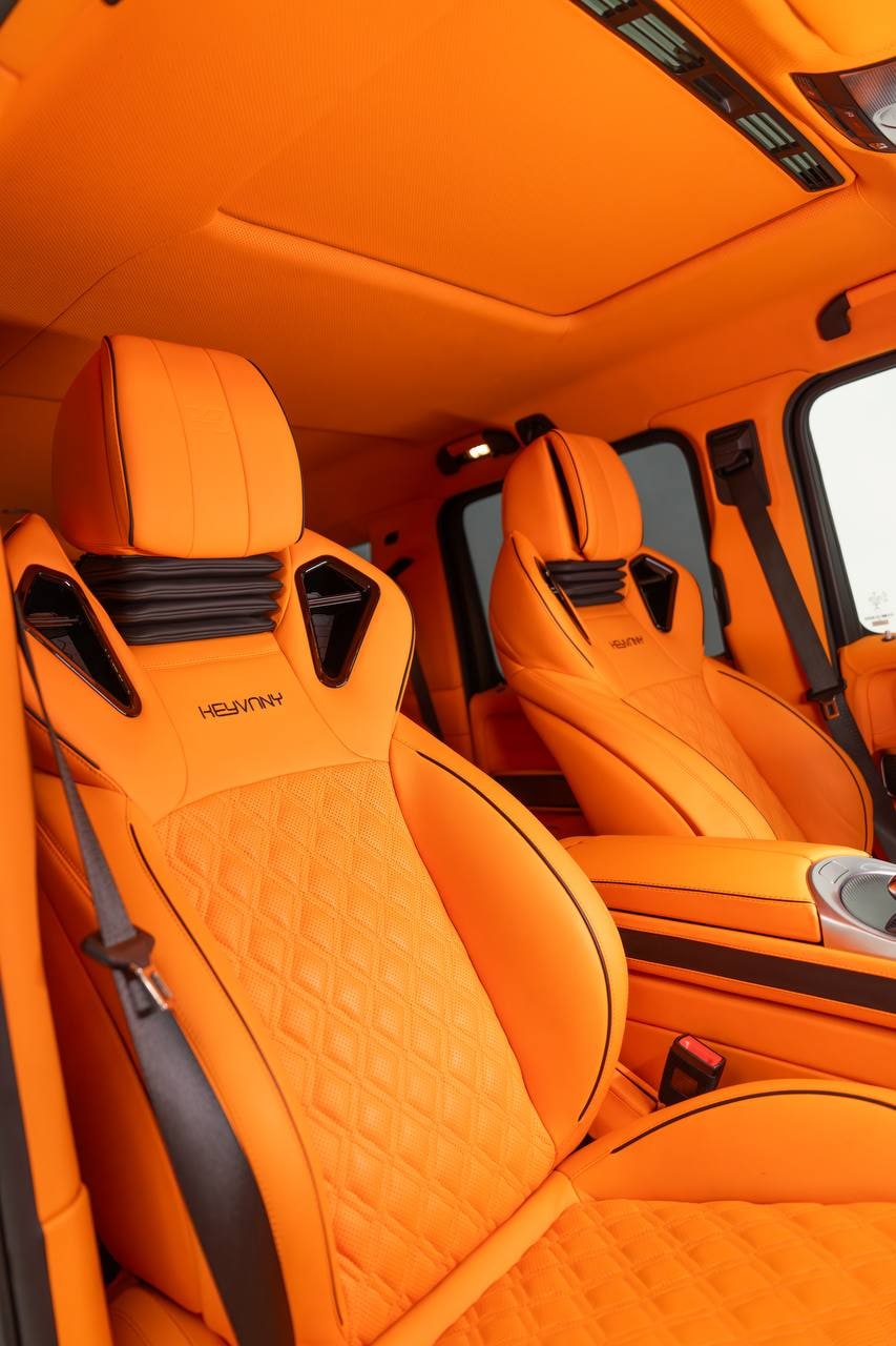 Mercedes-Benz G-Class MANSORY — Black / Orange