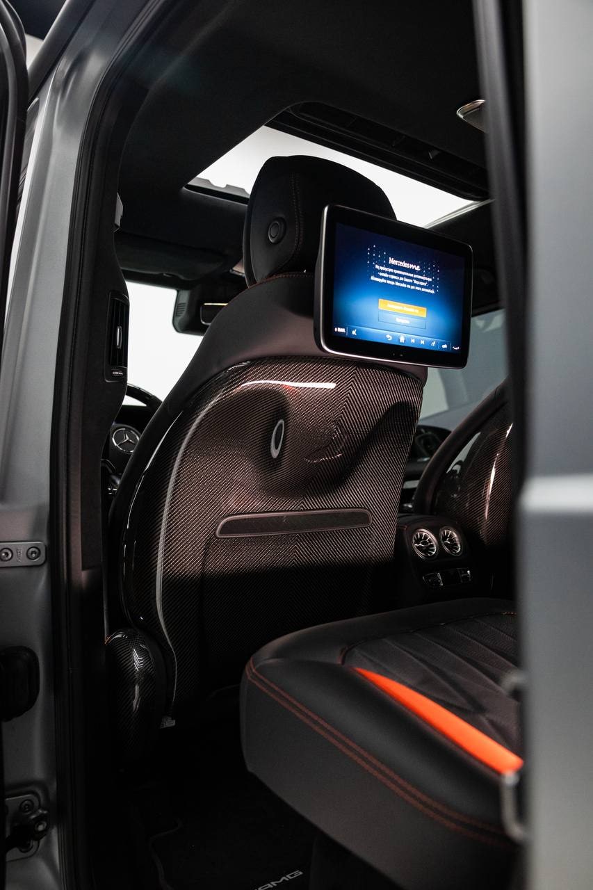 Mercedes-Benz G-Class — Silver / Black and Red