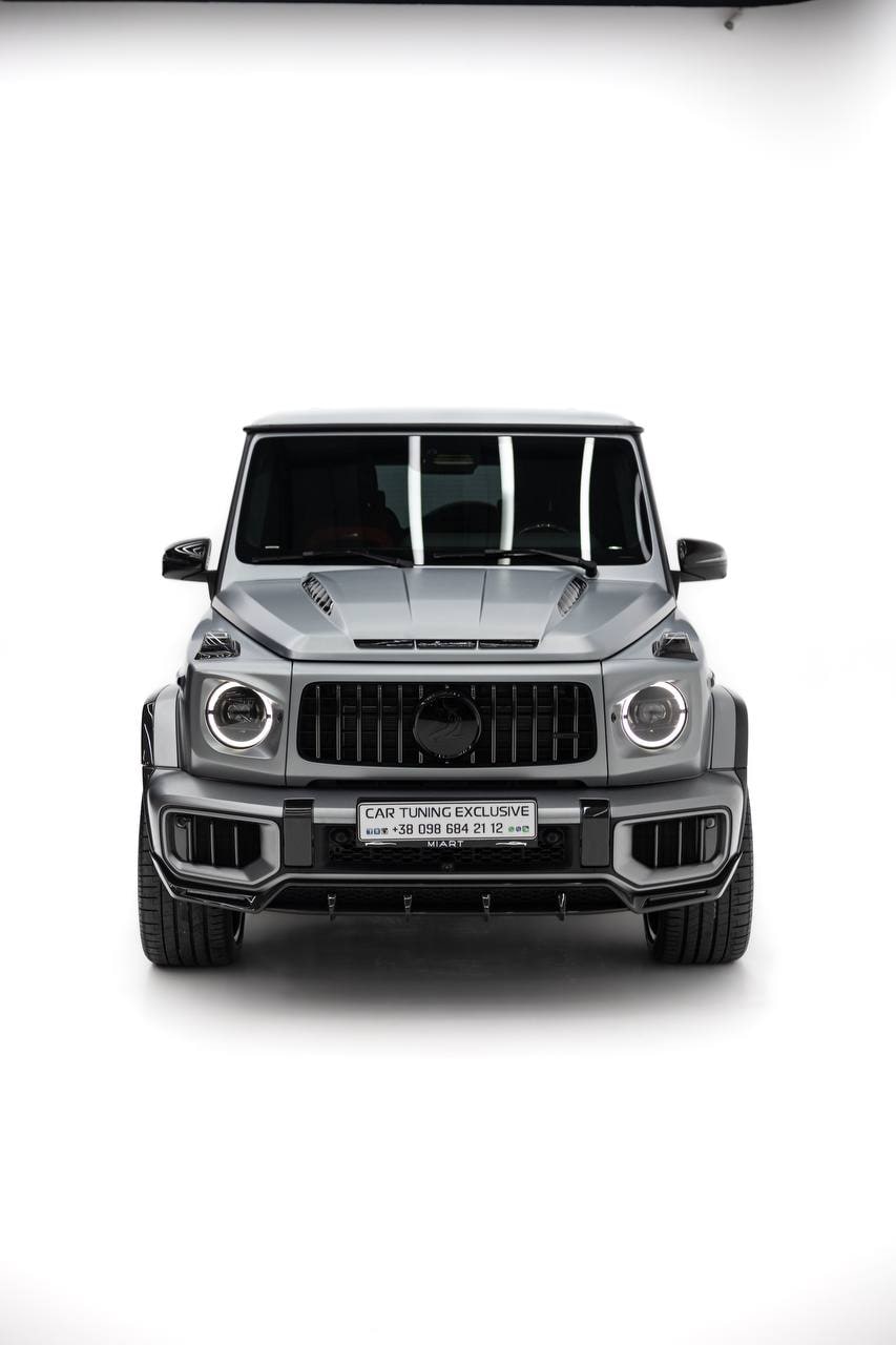 Mercedes-Benz G-Class — Silver / Black and Red