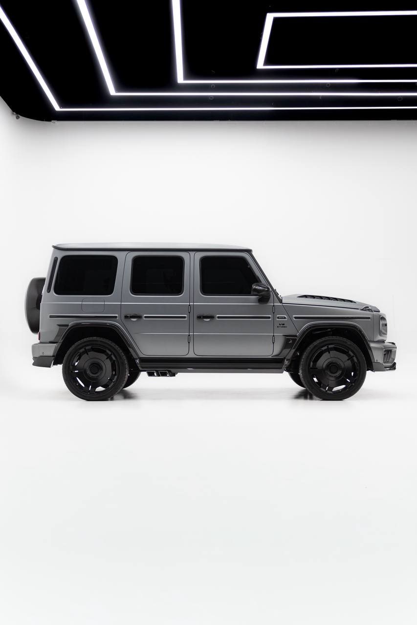 Mercedes-Benz G-Class — Silver / Black and Red