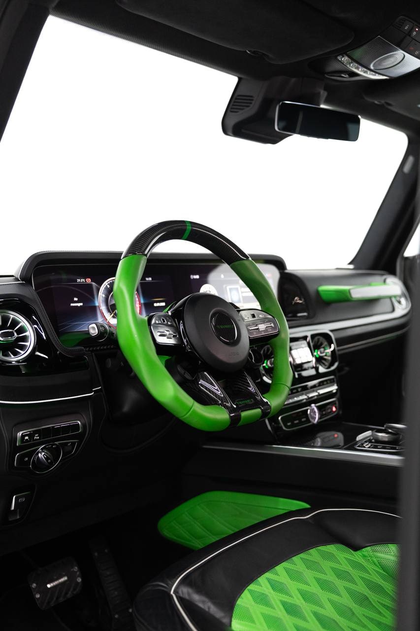Mercedes-Benz G-Class — White / Green
