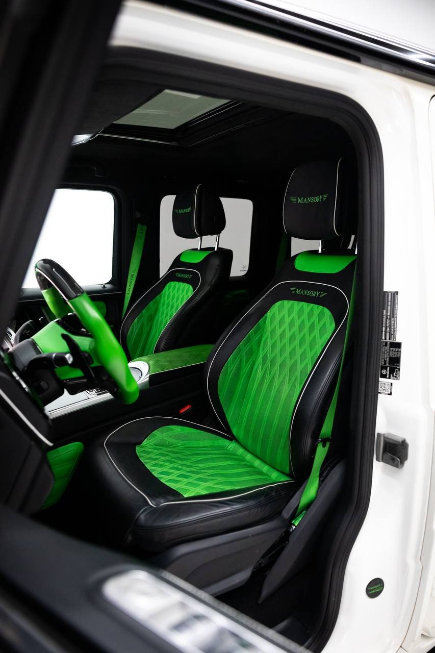 Mercedes-Benz G-Class — White / Green