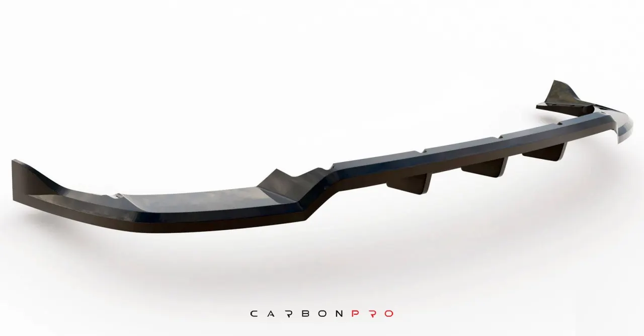 Carbon Central Rear Splitter (with vertical bars) Maserati Grecale GT / Modena Mk1