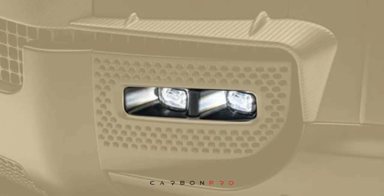Dobule light for front bumper