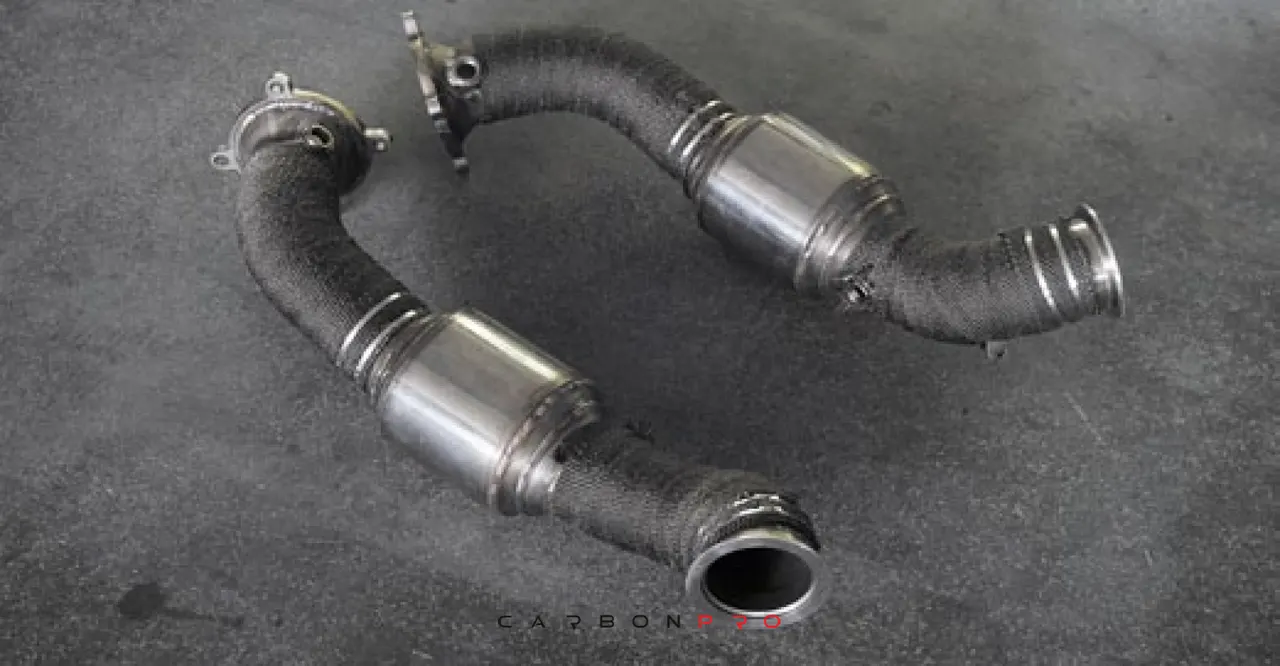 Down pipe with EUR6 with Cat 200 Cell