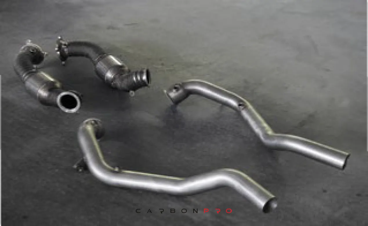 Down pipe with Euro6 / Cat 200 Cell