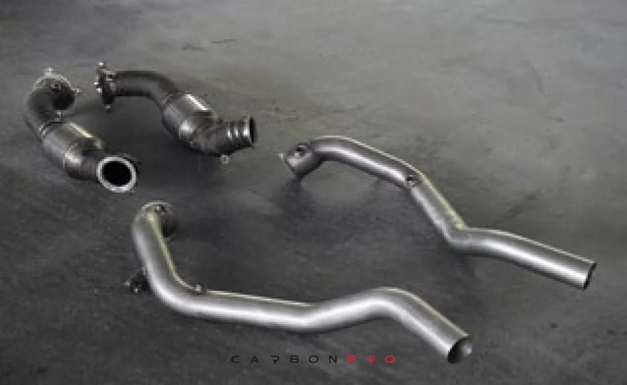 Down pipe with Euro6 / Cat 200 Cell